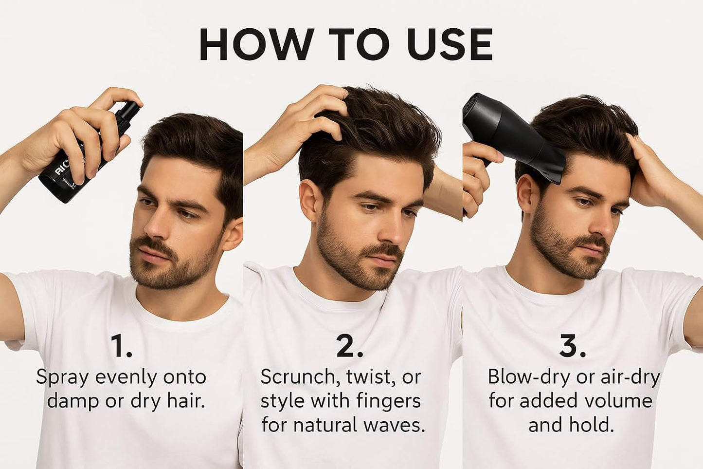 BEOTKKOT Sea Salt Spray for Hair Styling – Texture & Beachy Waves | Instant Volume, Lightweight Matte Finish, No Residue | With Bhringraj & Vitamin E | No Alcohol | Made for Indian Hair & Harsh Weather| For Men & Women 100 ml